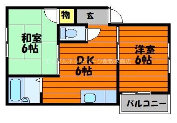 メゾン片山の物件間取画像